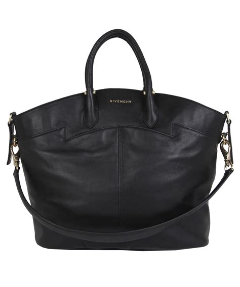 givenchy black tote bag|givenchy leather shoulder bags.